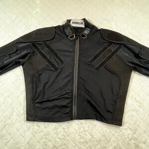 NWOT Namilia Women’s Black Crop Top - Size Large